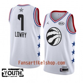Toronto Raptors Trikot Kyle Lowry 7 2019 All-Star Jordan Brand Weiß Swingman - Kinder